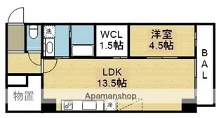 SUNNY SIDE 生玉【1003号室】の間取り