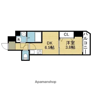 GARDENIA城東【11階】の間取り