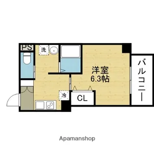 みおつくし布施【7階】の間取り