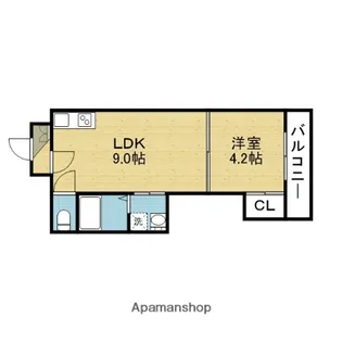 GRANDIR小路【1階】の間取り