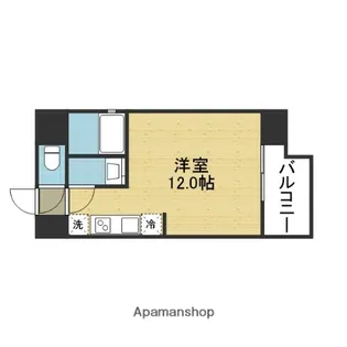 DL SHINSAIBASHI【503号室】の間取り
