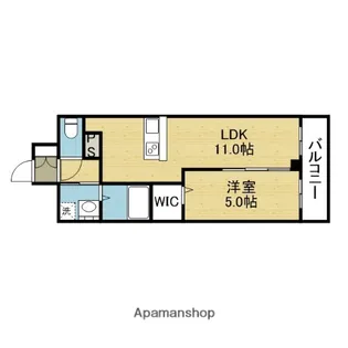 VITA荒本【904号室】の間取り