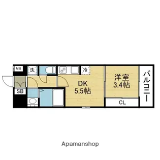 GRAND LUCE【3階】の間取り