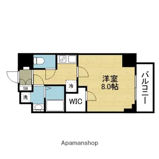 SPコート大阪城東【6階】の間取り