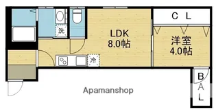 MUSE ZIOⅤ【3階】の間取り