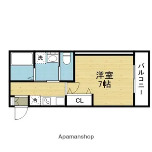 INOVE吉松EAST【1階】の間取り