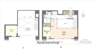 SーRESIDENCE松屋町ASENCE【2階】の間取り