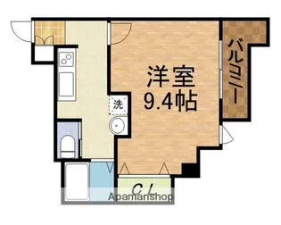 SF緑橋【4階】の間取り