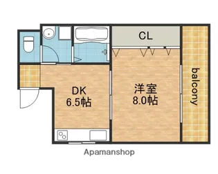 高橋ハイツ【3階】の間取り