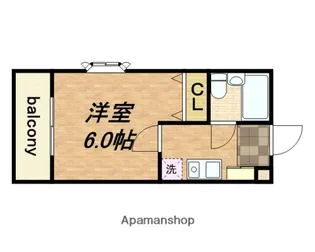 セレッソコート大阪城前【10階】の間取り