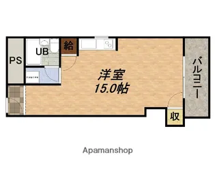ドリームスクエア【9階】の間取り