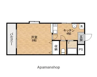 クレールキリヤマ【301号室】の間取り