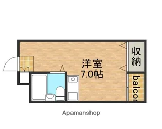ラパンジール小路東【314号室】の間取り
