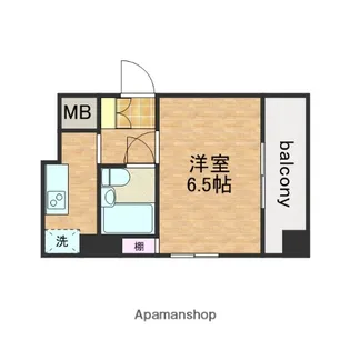 ライオンズマンション大手前第3【306号室】の間取り