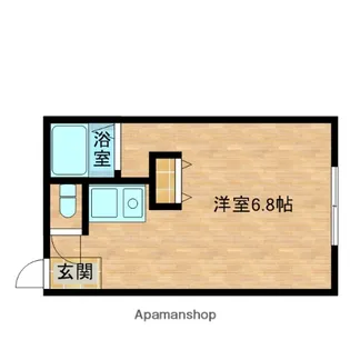 カーザ布施【303号室】の間取り