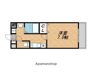 M’プラザ今里弐番館【905号室】の間取り