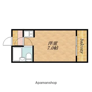大宝緑橋CTスクエア【308号室】の間取り