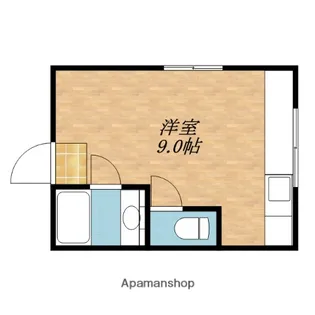 パールハイム深江橋【9階】の間取り