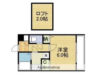 コフレ鶴橋【305号室】の間取り