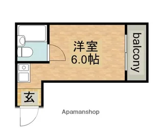 プレアール新今里Ⅳ【307号室】の間取り
