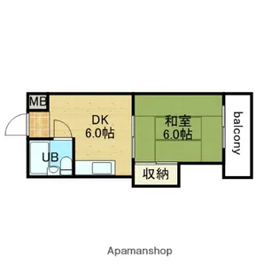 メゾン・ダイコー【203号室】の間取り