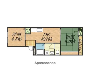大池メゾン【302号室】の間取り