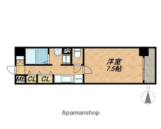 ロネスタ新深江【2階】の間取り