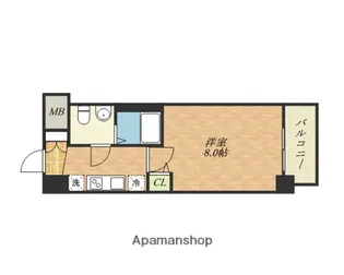 M’プラザ玉造【5階】の間取り