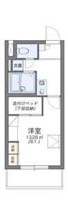 レオパレスチェリーロード【1階】の間取り