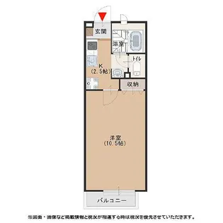 バモス リンピエサ【102号室号室】の間取り