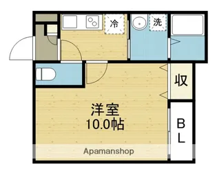 FIORE小路東【2階】の間取り