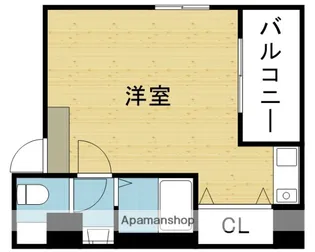 ビクトワーレ【6階】の間取り