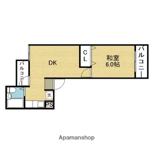 サンライズ21【301号室】の間取り