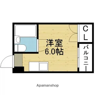 MINTIA北巽【205号室】の間取り