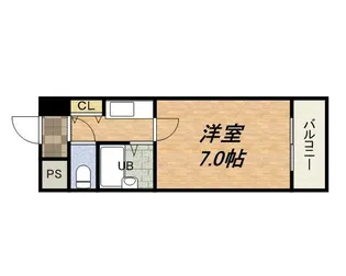 緑橋ルグラン【3階】の間取り