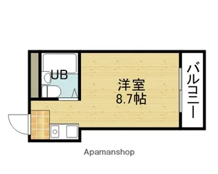 サンプラザ今里VI番館【202号室】の間取り