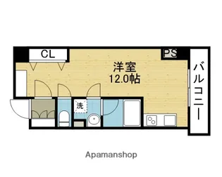 森之宮スカイガーデンハウス【6階】の間取り