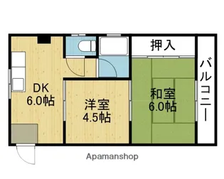 ナガタビル【4階】の間取り
