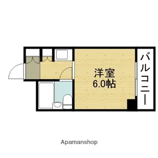 メゾンドソヌリー【311号室】の間取り
