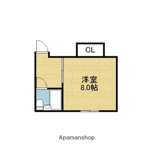 楠マンションⅠ【305号室】の間取り