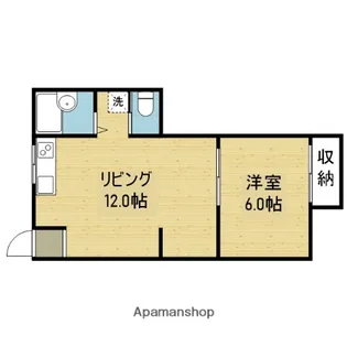 日栄マンション【301号室】の間取り