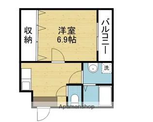 アルトモンターナ森ノ宮【5階】の間取り