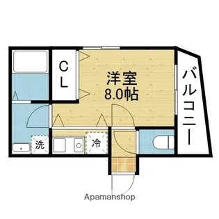 OMアーク森ノ宮【503号室】の間取り