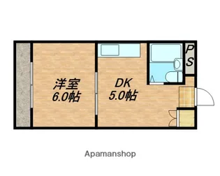 メゾン大今里【402号室】の間取り