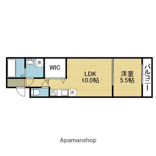 フジパレス城東諏訪Ⅰ番館【1階】の間取り