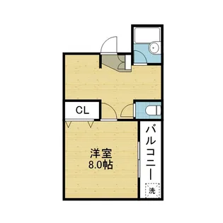 スカイハイツITO【207号室】の間取り