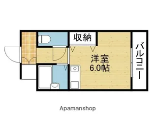 アローズパーク【1007号室】の間取り