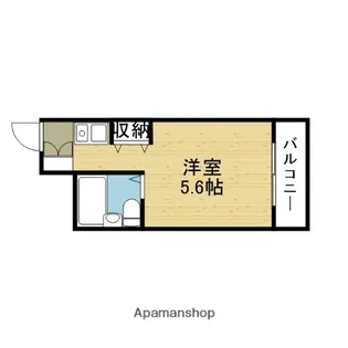 朝日プラザ桃谷パサージュ【202号室】の間取り