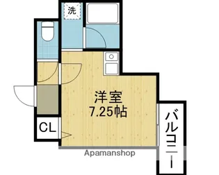 緑橋大発マンション【305号室】の間取り