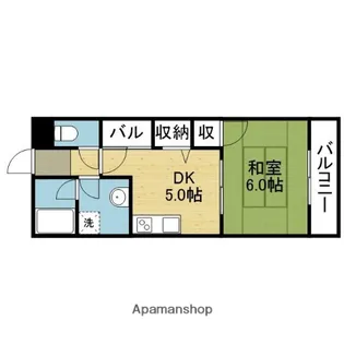 ハイム松風【302号室】の間取り